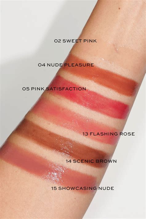 ysl candy glaze swatches.